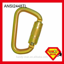 Großer großer 3600LBS ANSI Stahl D Typ Verdrehsicherung Industrial Safety Hook